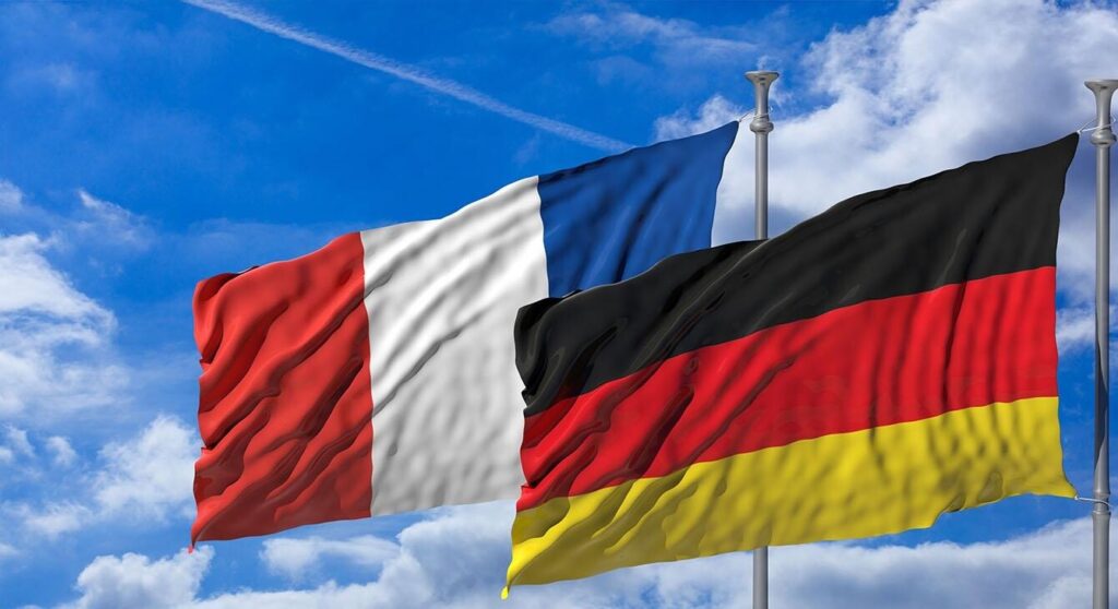 Drapeau franco-allemand